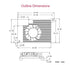 Active Cooler for Raspberry Pi 5 - Combines Active Cooling Fan, Aluminum Heatsink, and Thermal Pad (No Pi Board)