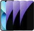 3 Pack Anti-Spy Tempered Glass Screen Protector for iPhone 14/13/13 Pro - 6.1" Anti-Blue, 9H Hardness, Anti-Scratch