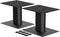 suptek 7.9 x 6.5" Universal Desktop Speaker Stands Pair for Bookshelf & Desktop