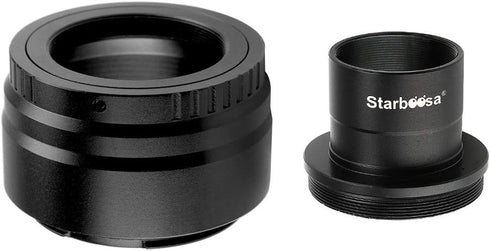 Telescope Camera Adapter Mount for Canon EOS R Series, 1.25 inch T Adapter for Telescope Photography