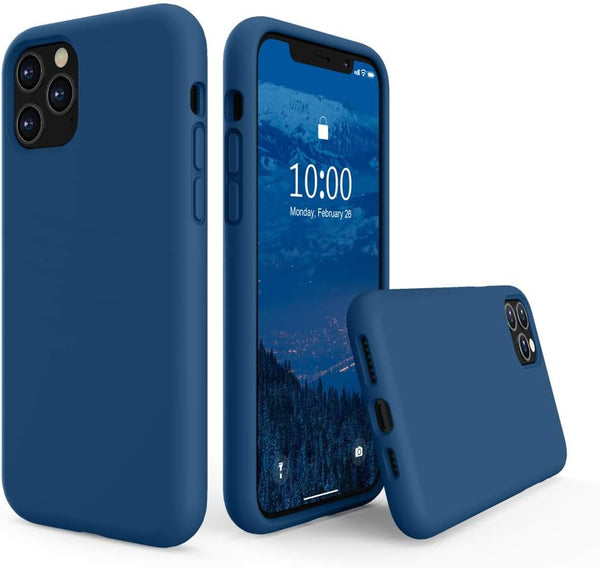 SURPHY Compatible with iPhone 11 Pro Max Case 6.5 inches, Thickened Liquid Silicone Phone Case for iPhone 11 Pro Max