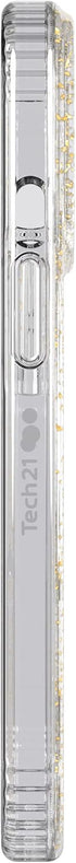 Tech21 Evo Sparkle Case for iPhone 13 Pro, Magsafe Integrated, Shimmering with 12ft Multi-Drop Protection