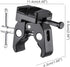 LSYRIA V Mount Battery Clamp Mount, V Mount Tripod Battery Plate with Crab-Shaped Quick Release Clamp Compatible