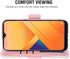 Asuwish Wallet Case for Wiko Voix U616AT - Leather Flip, Tempered Glass Protector, Card Holder, Flower Design, Rose