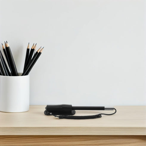 MUELODSIC Stylus Pen Resistance capacitive with Retractable Holder for Tablets Phones Secure Holder for Smooth Writing