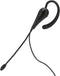 Call Center Headset, 3.5mm Wired Ear Hook Single Sided Headphone with Mic for Laptop, Mobile Phones