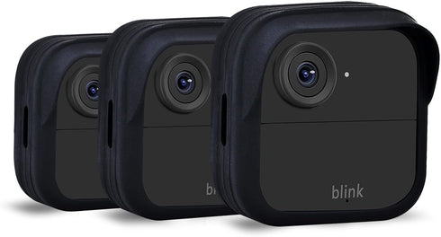 Hisewen Silicone Case Cover for All-New Blink Outdoor 4 (4th Gen), Weatherproof Skin Cover for Home Security Camera