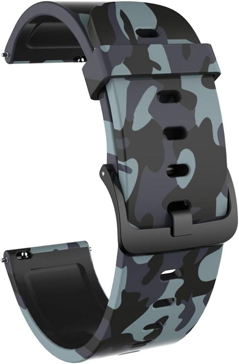 FitTurn 3 Pack Camouflage Bands for KOSPET Tank M1/M1 Pro Smart Watch, Soft Silicone Sport Watchband for Men