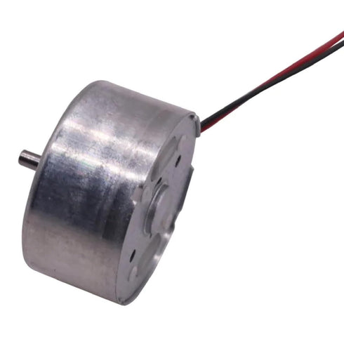 KIQPEEFK 0.5-12V, 0.98nm (2400RPM 0.5-12V 7) Miniature DC Motor Brushed Metal Motor for Audio Equipment, Toys, Robots