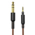 OneOdio Fusion A71/HiFi/Pro C/Pro M Wired Headphones Audio Cable, Brown - 6.35mm to 3.5mm