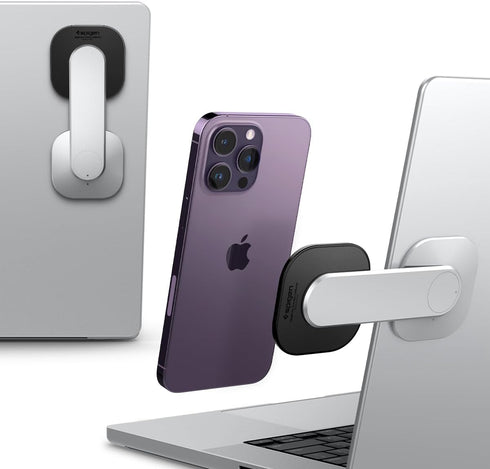 Spigen S312 OneTap (MagFit) Designed for MagSafe Stand with Magnetically Mounts for Laptops/Monitors, Compatible with