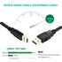 USB 3.0 Male to Male cable 15 ft USB to USB Cable Type A Male to A Male cord 5 Gbps Double USB a to USB a cable Compatible with Hard Drive Cooling Fan/pad DVD Player and More(Black, 15FT)