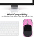 2.4G Wireless Optical Mouse, 3D Car Shape with USB Receiver for PC Laptop (F-car, pink)