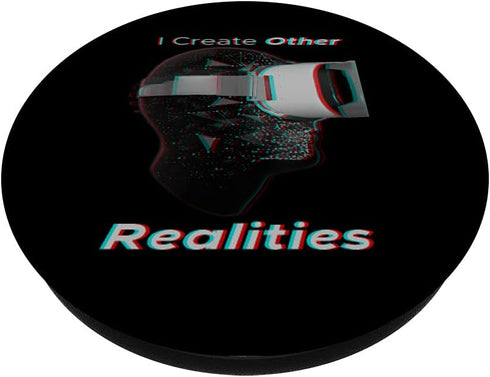 VR Virtual Reality Or AR Augmented Design For Programmers PopSockets Swappable PopGrip