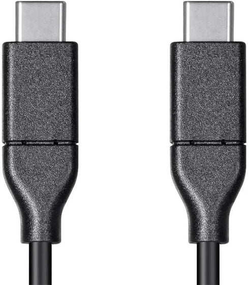Monoprice Essentials USB-C to USB-C 2.0 Cable - 480Mbps, 5A, 4m (13.1 ft) Black