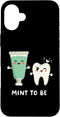 Dentists Dentistry Dental assistant Designs Funny Dental Hygienist "Mint to Be" Adorable Tooth Mouthwash Case for iPhone