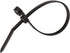 GTSE 100 Pack Black Screw Mount Head Zip Ties, 4" x 0.1", Zip Ties with Screw Hole