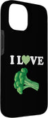 Funny Broccoli Tees 15 I Love Broccoli Case for iPhone