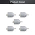 5Pcs 3V 14000RPM Fielect DC Motor Electric Motor Micro Motor Round Shaft for DIY Airplane RC Boat Toys Model DIY Hobby