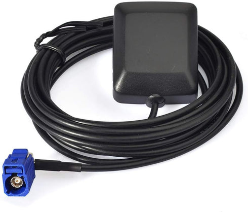 Eightwood Waterproof Active Navigation GPS Antenna Fakra Blue C Female Right Angle Magnetic