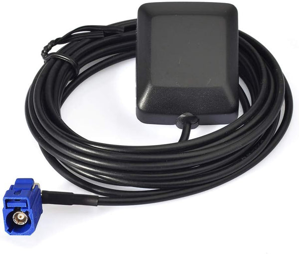 Eightwood Waterproof Active Navigation GPS Antenna Fakra Blue C Female Right Angle Magnetic