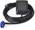 Eightwood Waterproof Active Navigation GPS Antenna Fakra Blue C Female Right Angle Magnetic