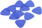MECCANIXITY 50pcs Dark Blue Plastic Phone Pry Opening Tools 1mm Thick for Mobile Repair, Guitar Picks
