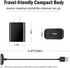 Replacement Watch Charger for Fitbit Charge 6/5, Luxe Charger Cable, Charging Dock with 5v1a Adapter (Black)