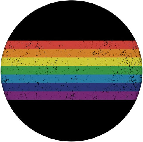 Rainbow Flag Retro Style LGBT Gay Pride PopSockets Standard PopGrip