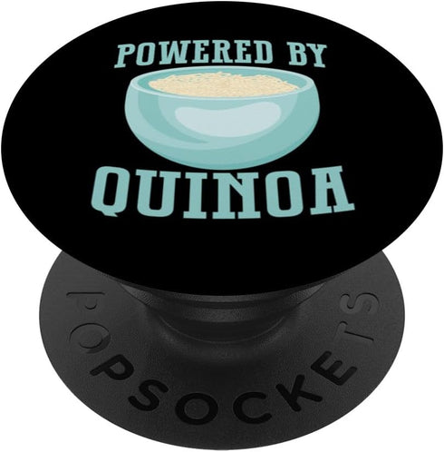 Quinoa Gifts Powered by Quinoa PopSockets Standard PopGrip