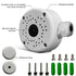 (New Upgrade) Security Camera Junction Box, Universal IP Camera Mount, Metal Aluminum Waterproof Security Camera Bracket
