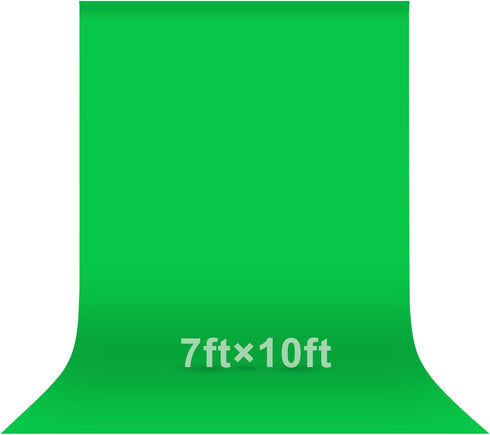 EMART Green Screen Photo Backdrop, 7x10 ft Photoshoot Backdrop Chroma Key Green Screen