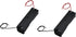 LBTODH 2PCS 18650 18650 3.7V Battery Holder with Lead Wire Bundle Battery Holder DIY Battery Storage Boxes Black
