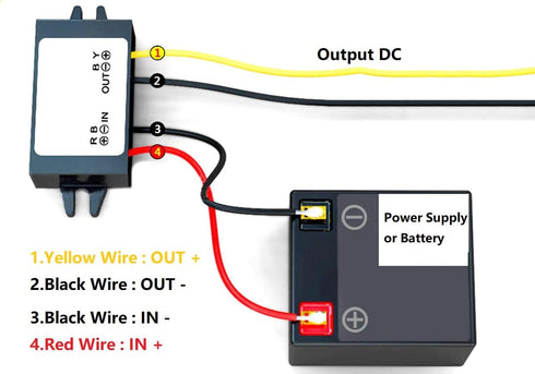 NOYITO DC to DC 5V 2A 3A Converter Buck Module, 12V 16V 6V-22V to 5V 3A Max Power Converter