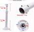 Security Camera Mounting Bracket Extender Pole I-Type, 30-60cm Adjustable Ceiling Mount for CCTV IP Camera