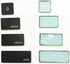 Full Set of US Replacement Keyboard Keycaps for MacBook Pro 14.2"/16.2" Model A2442 A2485 Black