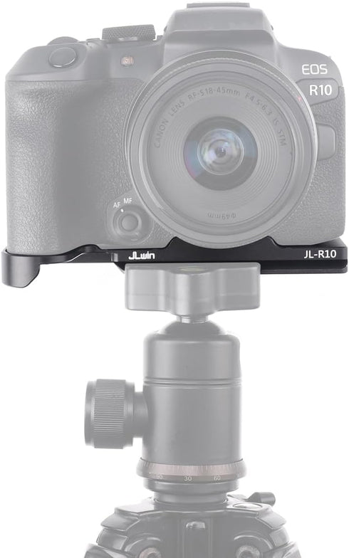 FocusFoto R10 Quick Release Baseplate QR Plate Mount for Canon EOS Mirrorless Camera, Compatible with Arca-Swiss