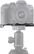 FocusFoto R10 Quick Release Baseplate QR Plate Mount for Canon EOS Mirrorless Camera, Compatible with Arca-Swiss