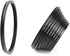 Foto&Tech 18 Pieces Lens Ring Camera Filter Adapter Set for DSLR Cameras - Step-Up and Step Down Kit