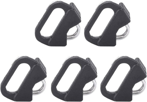 Acouto Lug Ring Camera Strap Triangle Split Ring Alloy Hook, 5pcs Camera Shoulder Strap Adapters for Round Eyelet