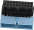 5PCS USB 3.0 19-Pin Motherboard Connector Internal Header, Male to Female Extension Adapter