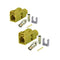 2 Pcs Fakra Video Connector K Female RG316 RG174 Cable Connector for