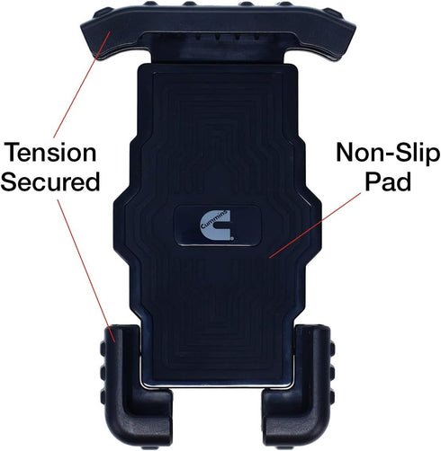 Cummins Cup Phone Holder for Car or Truck, Adjustable Phone Mount for Cell Phone, Black