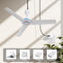 Small USB Ceiling Fan 19.7”Portable Hanging Fans for Power Bank Indoor Outdoor RV Bed Room Desk Boat Coop Travel Tent Canopy Cubicle Mini 3 Blades Silent Fan,Various USB ports by NPKRRSK