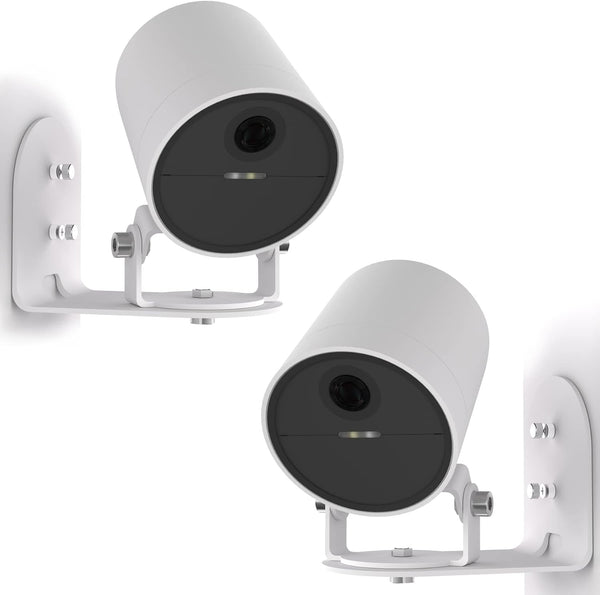 Metal Wall Mount for SimpliSafe Outdoor Camera, Anti-Drop, 360 Degree Adjustment Swivel Mount Bracket