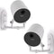 Metal Wall Mount for SimpliSafe Outdoor Camera, Anti-Drop, 360 Degree Adjustment Swivel Mount Bracket