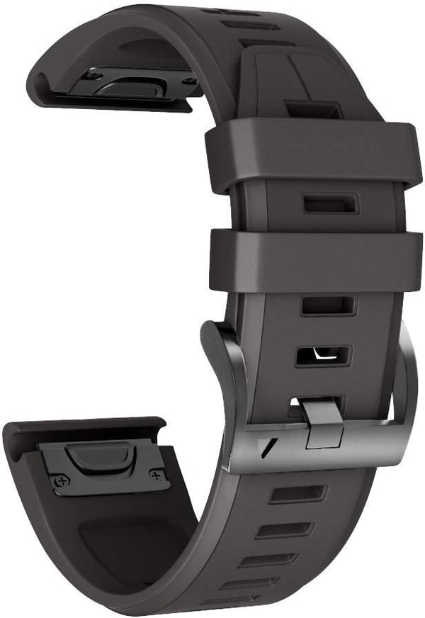 ANCOOL Quickfit 26mm Watch Band for Garmin Fenix 5X/7X/6X, Compatible with Fenix 6X Pro/5X Plus/7X Pro/8 (Black)