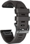 ANCOOL Quickfit 26mm Watch Band for Garmin Fenix 5X/7X/6X, Compatible with Fenix 6X Pro/5X Plus/7X Pro/8 (Black)