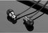 Noise Isolating Wired Earbuds with Microphone, Compatible with Samsung Galaxy S10 S9 Plus A10e A15 A14 A12 A13 - Black