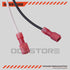 4Pcs Speaker Harness 72-6514 Adapter Compatible with Ram 1500 2500 Magnum Door Speaker Wiring Dakota Caravan Cherokee